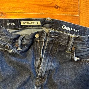 Gap 1969 Straight Men’s Jeans 32x32 Dark Blue